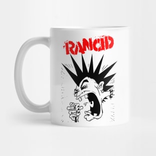 scream with red type Mug